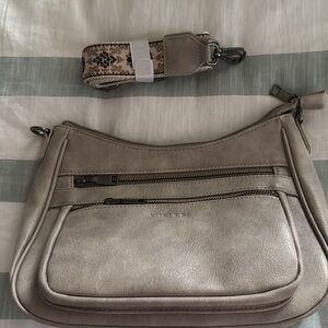 Chic Silver Women's Bag